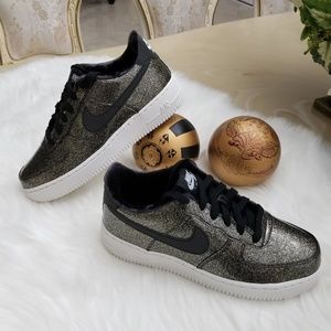 Nike Air Force Pinnacle Glitter Shoes